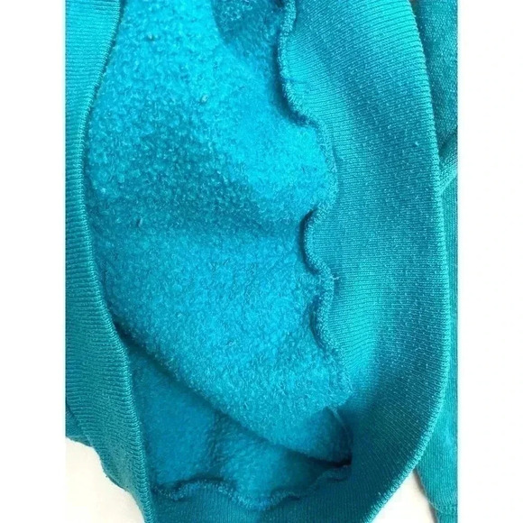 VTG Jerzees Kids Sweatshirt SHOCK WAVES LARGE Russell - Picture 7 of 7